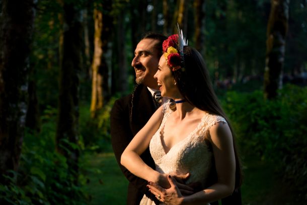 Katie and Royeric Bridal Veil Lakes, The Gorge: Stark Photography