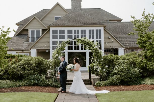 Kristi and Zach Wedding Oregon Golf Club, West Linn OR Analy Lee Photography