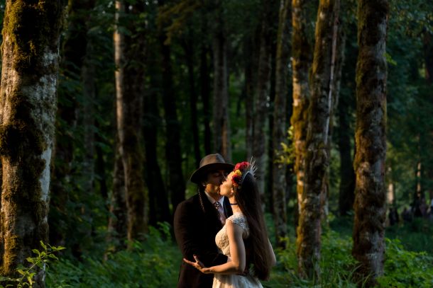 Katie and Royeric Bridal Veil Lakes, The Gorge: Stark Photography