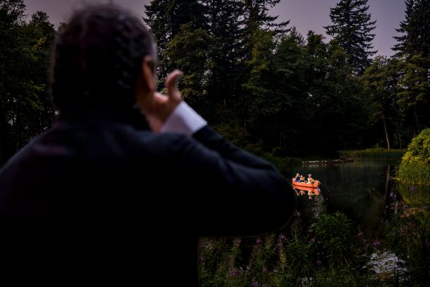 Katie and Royeric Bridal Veil Lakes, The Gorge: Stark Photography