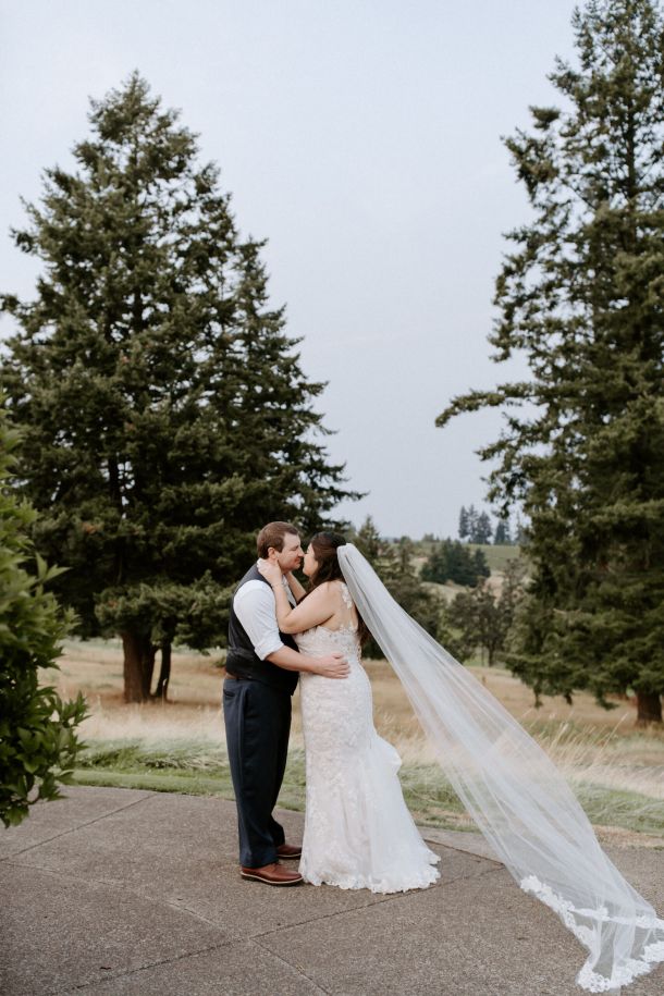 Kristi and Zach Wedding Oregon Golf Club, West Linn OR Analy Lee Photography