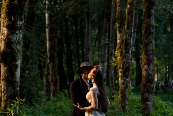 Katie and Royeric Bridal Veil Lakes, The Gorge: Stark Photography